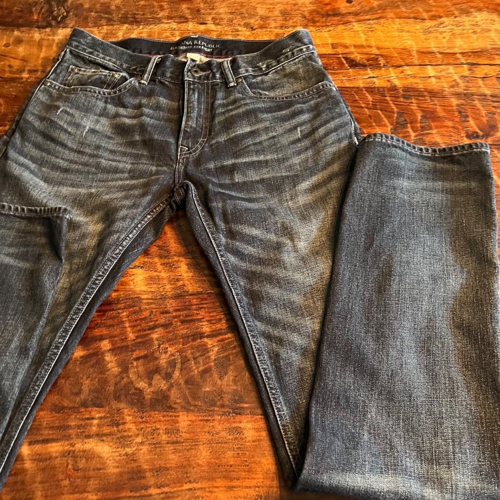 Banana Republic Vintage Straight Jeans 31X34 - Picture 10 of 14